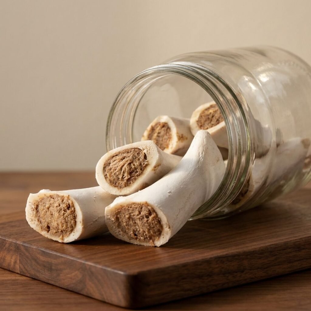 Meat, Maize Starch, Tallow (Stuffed Bone)