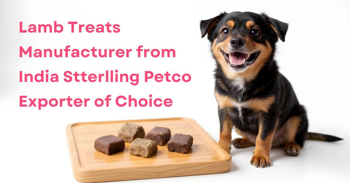 Lamb Treats Manufacturer from India Stterlling Petco Exporter of Choice