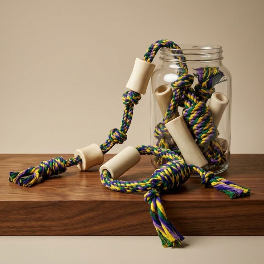 Stterlling Petco -Rope Toys with Bone Tuffy
